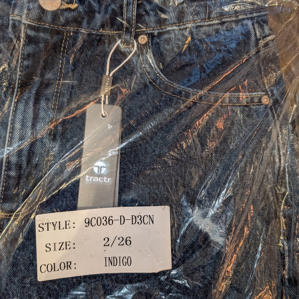 Tractr Men's Dark Blue Jeans